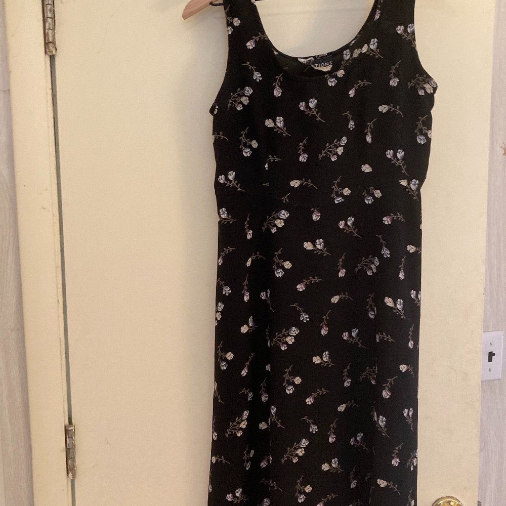 Floral print dress